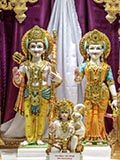 Bhagwan Shri Ram, Shri Sitaji and Shri Hanumanji